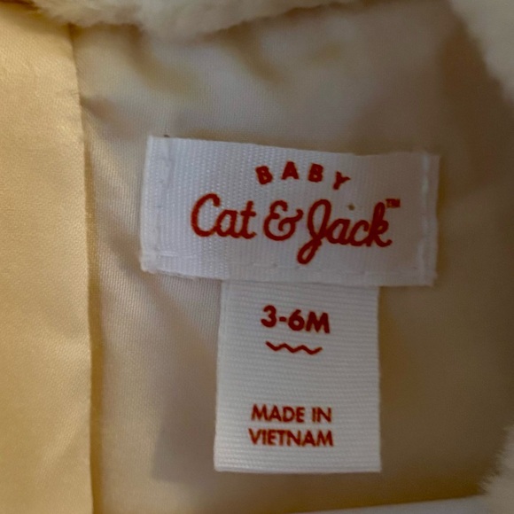 Cat & Jack Faux Fur Jacket - Picture 2 of 2